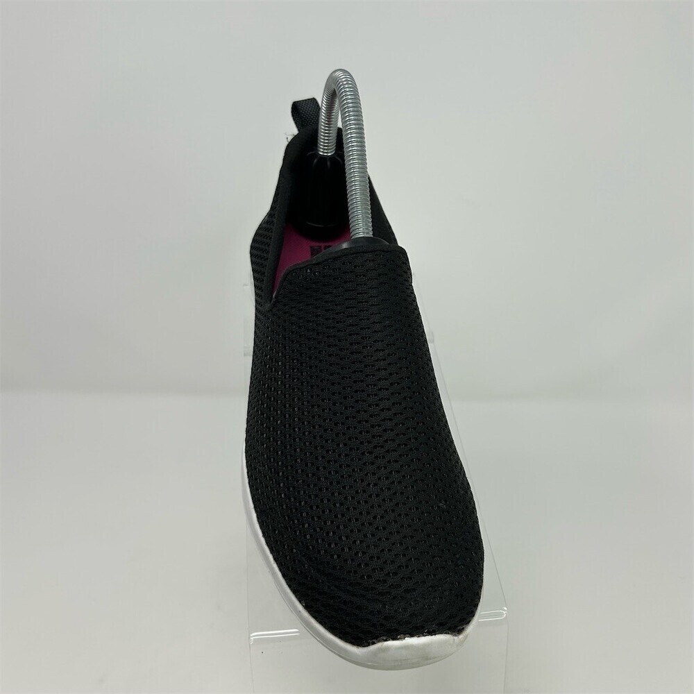 Skechers GOwalk Joy Women's Slip-On Walking Shoes Black White Lightweight Size 7 - Picture 3 of 13